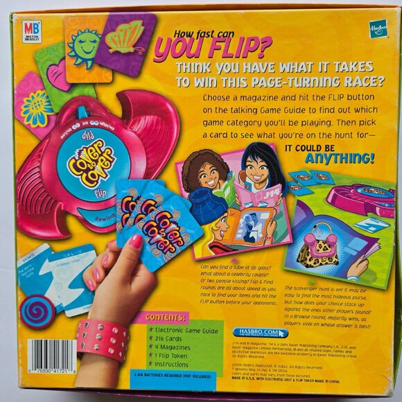 Milton Bradley Cover to Cover Electronic Magazine Scavenger Hunt Game - Picture 2 of 3